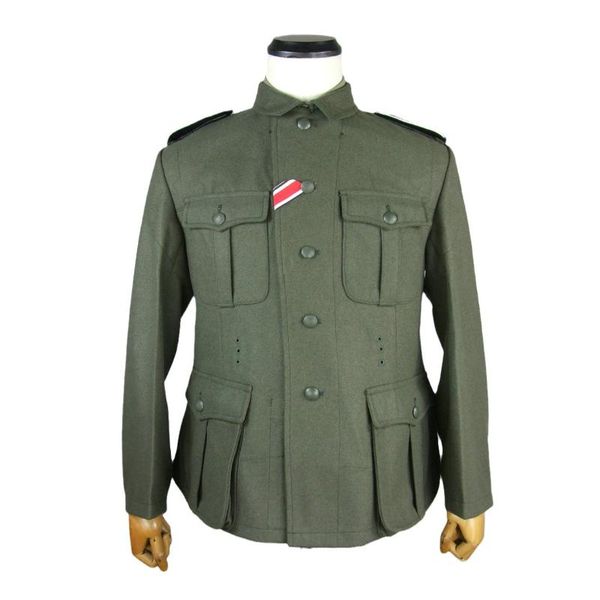 men's tracksuits wwii world war 2 german m40 em fieldgrey wool field tunic, Gray
men's tracksuits wwii world war 2 german m40 em fieldgrey wool field tunic, Gray