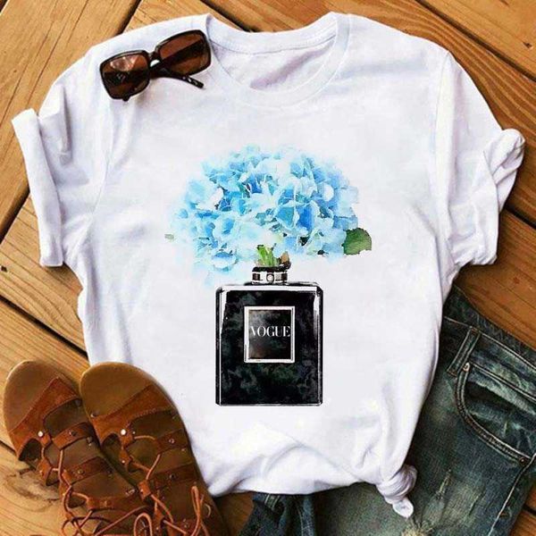 flower print women perfume bottle clothes sweet short sleeve tshirt printed women shirt t female t-shirt casual woman tee x0527 ykis, White
flower print women perfume bottle clothes sweet short sleeve tshirt printed women shirt t female t-shirt casual woman tee x0527 ykis, White