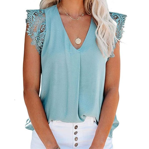 t-shirt t-shirt new product 2020 women's summer fashion versatile lace stitched sleeveless top, White
t-shirt t-shirt new product 2020 women's summer fashion versatile lace stitched sleeveless top, White