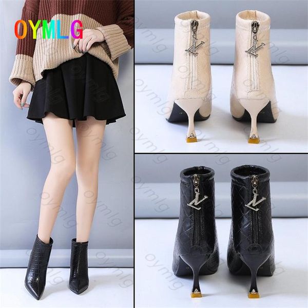 boots plaid skinny fashion women's 2021 fall/winter pointed stiletto heel plus velvet high heeled nude, Black
boots plaid skinny fashion women's 2021 fall/winter pointed stiletto heel plus velvet high heeled nude, Black