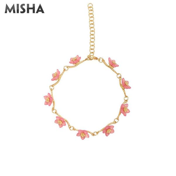bangle misha romantic bracelet jewelry for women resizn rose design high temprature painted copper bracelets girls, Black
bangle misha romantic bracelet jewelry for women resizn rose design high temprature painted copper bracelets girls, Black