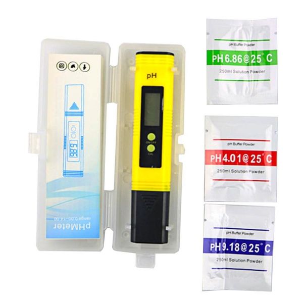 meters y4qc digital lcd ph meter pen of tester accuracy 0.01 aquarium pool water wine urine automatic calibration blue/red/yellow
meters y4qc digital lcd ph meter pen of tester accuracy 0.01 aquarium pool water wine urine automatic calibration blue/red/yellow