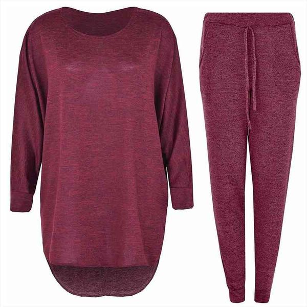40 casual batwing sleeve women tracksuits sets long shirt round neck pocket pant elastic band suit, Gray
40 casual batwing sleeve women tracksuits sets long shirt round neck pocket pant elastic band suit, Gray