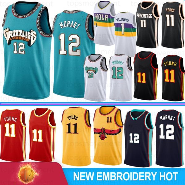 ja 12 morant trae zion 11 young basketball jerseys 1 williamson men jersey stitched 2021 75th stock s-xxl outdoor apparel stitched 2022 s-xx, Black;red
ja 12 morant trae zion 11 young basketball jerseys 1 williamson men jersey stitched 2021 75th stock s-xxl outdoor apparel stitched 2022 s-xx, Black;red