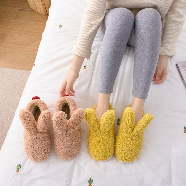 women warm faux fur slippers cute cartoon design soft plush winter shoes girls ear flats female home floor slipper, Black
women warm faux fur slippers cute cartoon design soft plush winter shoes girls ear flats female home floor slipper, Black