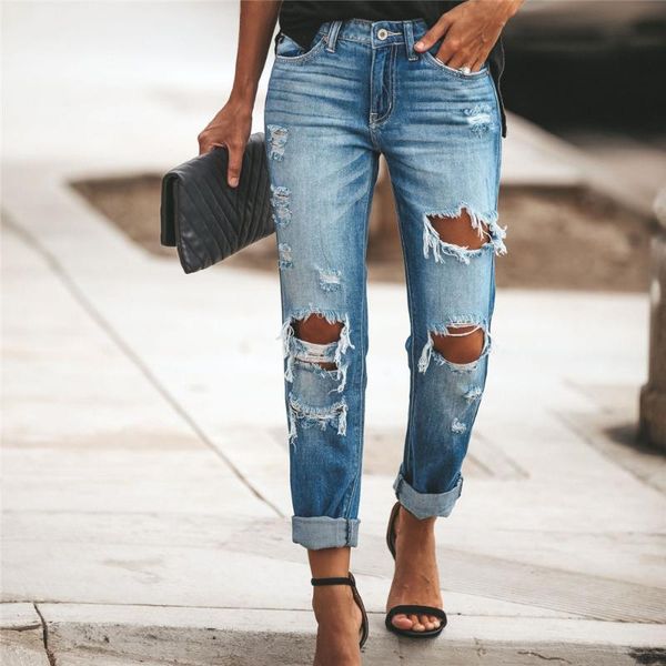 women's jeans low rise holes woman denim trousers long pencil pants fashion blue pocket jean femme 2021 autumn pantalones de mujer
women's jeans low rise holes woman denim trousers long pencil pants fashion blue pocket jean femme 2021 autumn pantalones de mujer