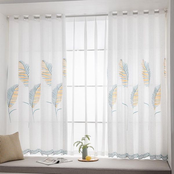 curtain & drapes thickening white for living room colorful leaves drape sheer embroidery pastoral tulle window blinds s114#e
curtain & drapes thickening white for living room colorful leaves drape sheer embroidery pastoral tulle window blinds s114#e