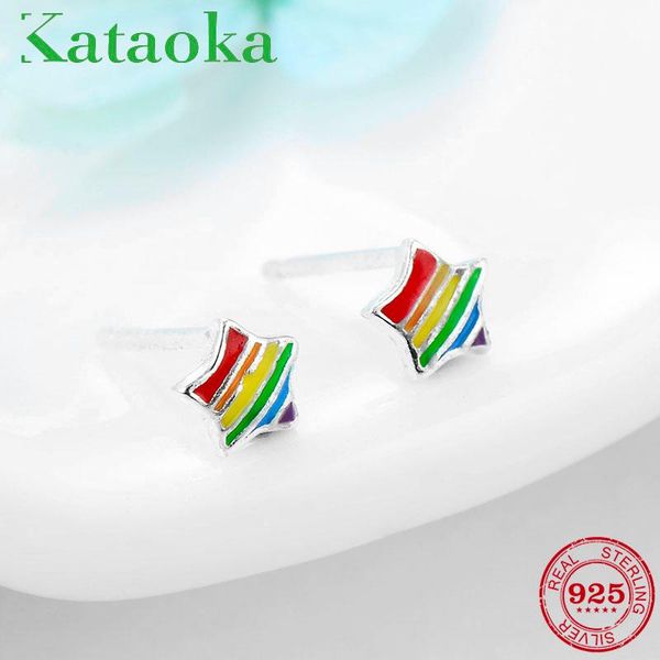stud 2021 fashoin colorful five-pointed star enamel earrings 925 sterling silver party jewelry women gift, Golden;silver
stud 2021 fashoin colorful five-pointed star enamel earrings 925 sterling silver party jewelry women gift, Golden;silver