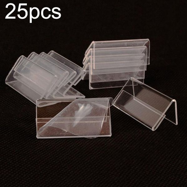 transparent price tag clip sign stands poster racks accessories 25pcs plastic mini label clear acrylic 20x40mm frames
transparent price tag clip sign stands poster racks accessories 25pcs plastic mini label clear acrylic 20x40mm frames