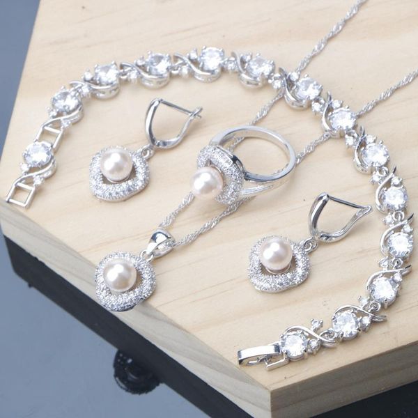 wedding jewelry sets bridal ivory white pearl silver 925 ring necklace earrings set cubic zirconia bracelets 328 promotion, Slivery;golden
wedding jewelry sets bridal ivory white pearl silver 925 ring necklace earrings set cubic zirconia bracelets 328 promotion, Slivery;golden