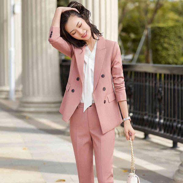women's suits & blazers spring-fall fashion office pant suit ladies formal 2 piece pink double-breasted blazer and pants, White;black
women's suits & blazers spring-fall fashion office pant suit ladies formal 2 piece pink double-breasted blazer and pants, White;black