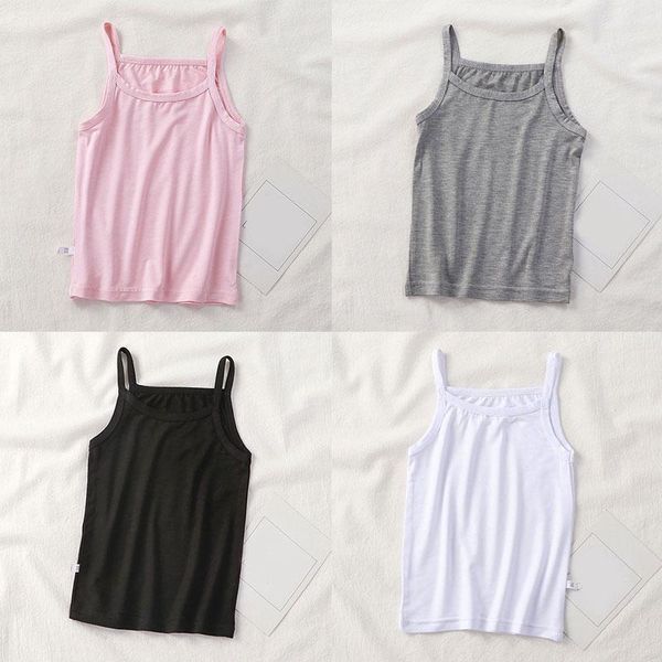 camisoles & tanks girls underwear vest 1pc summer tank children solid color cotton comfortable kids sleeveless t shirts clothes, Black;white
camisoles & tanks girls underwear vest 1pc summer tank children solid color cotton comfortable kids sleeveless t shirts clothes, Black;white