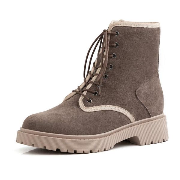boots brand women ankle winter warm cow suede short ladies shoes woman thick heels punk party club basic, Black
boots brand women ankle winter warm cow suede short ladies shoes woman thick heels punk party club basic, Black