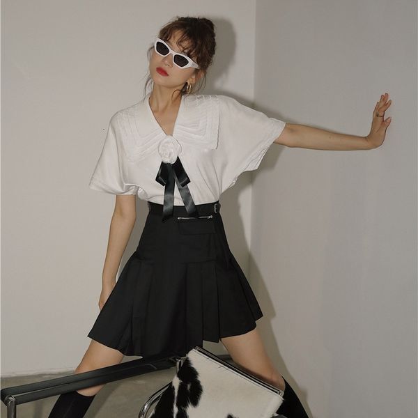 casual dresses black pleated mini skirt women high waist tennis split summer zipper preppy style korean fashion clothing 9k0m, Black;gray
casual dresses black pleated mini skirt women high waist tennis split summer zipper preppy style korean fashion clothing 9k0m, Black;gray