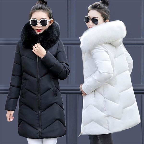 fashion black white women's winter jacket plus size 6xl 7xl coat female detachable big fur hooded warm long parkas 210927
fashion black white women's winter jacket plus size 6xl 7xl coat female detachable big fur hooded warm long parkas 210927