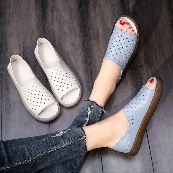 women sandals women's summer white tower casual flat heel comfortable breathable fish mouth flats shoes hollow out, Black
women sandals women's summer white tower casual flat heel comfortable breathable fish mouth flats shoes hollow out, Black