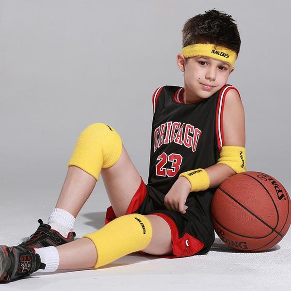 elbow & knee pads children's sports wrist guards headband full set of equipment basketball football protective gear, Black;gray
elbow & knee pads children's sports wrist guards headband full set of equipment basketball football protective gear, Black;gray