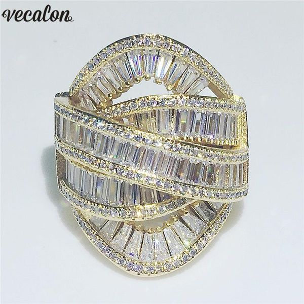 wedding rings vecalon big across ring yellow gold filled 925 silver t shape cubic zirconia party band for women finger jewelry, Slivery;golden
wedding rings vecalon big across ring yellow gold filled 925 silver t shape cubic zirconia party band for women finger jewelry, Slivery;golden