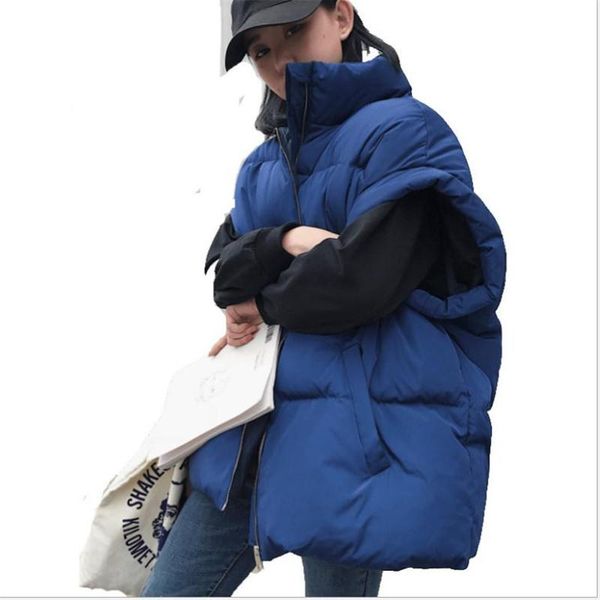 women's vests oversize women winter vest 2021 short down cotton sleeveless waistcoat stand-collar warm casual thick cq2707, Black;white
women's vests oversize women winter vest 2021 short down cotton sleeveless waistcoat stand-collar warm casual thick cq2707, Black;white