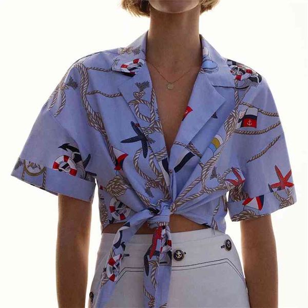 za summer women bow short blouses abstract printed shirts office lady female single breasted turn down collar 210422, White
za summer women bow short blouses abstract printed shirts office lady female single breasted turn down collar 210422, White