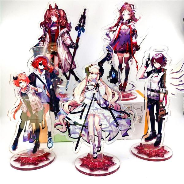 keychains arknights stand model keychain fashion game acrylic angelina exusiai vivid friends boy men gifts, Silver
keychains arknights stand model keychain fashion game acrylic angelina exusiai vivid friends boy men gifts, Silver