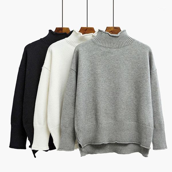 turtleneck sweater women 2021 autumn winter batwing sleeve pull femme hiver outerwear loose o-neck pullover knitted women's sweaters, White;black
turtleneck sweater women 2021 autumn winter batwing sleeve pull femme hiver outerwear loose o-neck pullover knitted women's sweaters, White;black