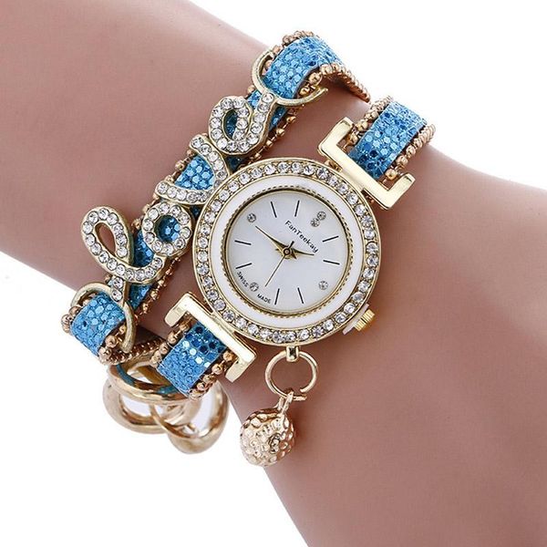 wristwatches luxury women quartz watch clock fashion crystal love word leather strap ladies bracelet casual wristwatch jewelry gifts, Slivery;brown
wristwatches luxury women quartz watch clock fashion crystal love word leather strap ladies bracelet casual wristwatch jewelry gifts, Slivery;brown