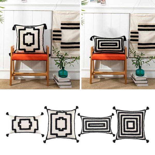 cushion/decorative pillow comfortable geometric covers tufted weaving tassels invisible zipper textured throw cover bedroom farmhouse
cushion/decorative pillow comfortable geometric covers tufted weaving tassels invisible zipper textured throw cover bedroom farmhouse