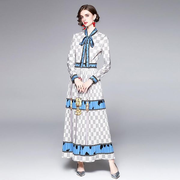 casual dresses fashion all-match checkerboard printed pleated dress xxxxl plus size ankle-length turn-down collar regular long sleeve, Black;gray
casual dresses fashion all-match checkerboard printed pleated dress xxxxl plus size ankle-length turn-down collar regular long sleeve, Black;gray