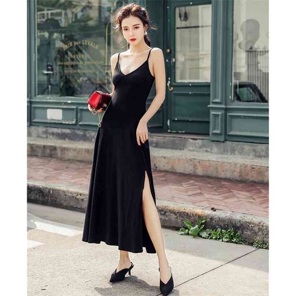 retro spaghetti strap split long dress women backless sleeveless summer loose maxi beach es casual v-neck 210601, Black;gray
retro spaghetti strap split long dress women backless sleeveless summer loose maxi beach es casual v-neck 210601, Black;gray