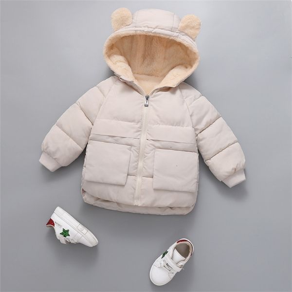 children down thick warm winter jacket coat girls/boys fleece cotton-padded hoodies outerwear for 1-6y 211007, Blue;gray
children down thick warm winter jacket coat girls/boys fleece cotton-padded hoodies outerwear for 1-6y 211007, Blue;gray