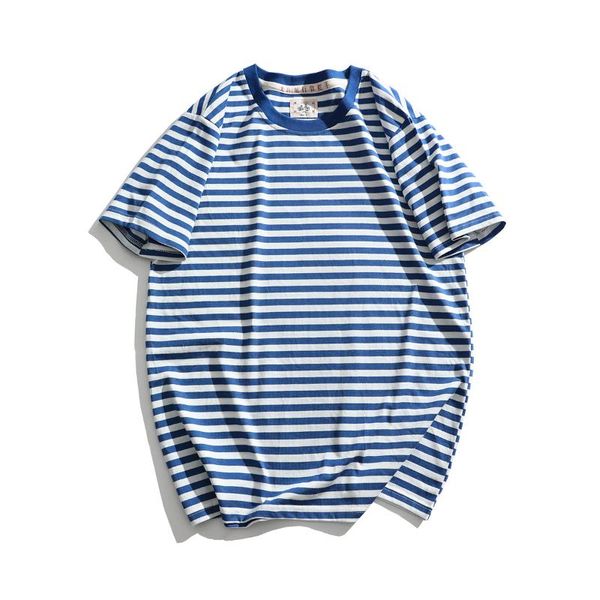 men's t-shirts summer striped t-shirt fashion vintage couple casual loose trendy streetwear o-neck short sleeve youthful style tees, White;black
men's t-shirts summer striped t-shirt fashion vintage couple casual loose trendy streetwear o-neck short sleeve youthful style tees, White;black