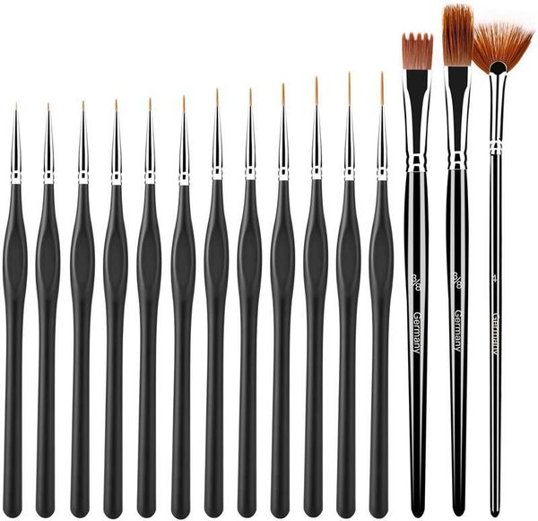 38pcs nail art brushes set glitters liner painting brush crystal acrylic liquid powder carving gel diy manicure, Yellow
38pcs nail art brushes set glitters liner painting brush crystal acrylic liquid powder carving gel diy manicure, Yellow