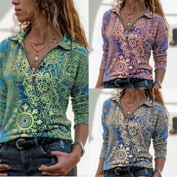 casual printed lapel long sleeve t-shirt women fashion slim turn down collar zipper tees oversized woman tshirts 210517, White
casual printed lapel long sleeve t-shirt women fashion slim turn down collar zipper tees oversized woman tshirts 210517, White