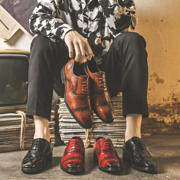 autumn bullock men's sho korean british fashion casual busins drs leather breathable black wedding
autumn bullock men's sho korean british fashion casual busins drs leather breathable black wedding