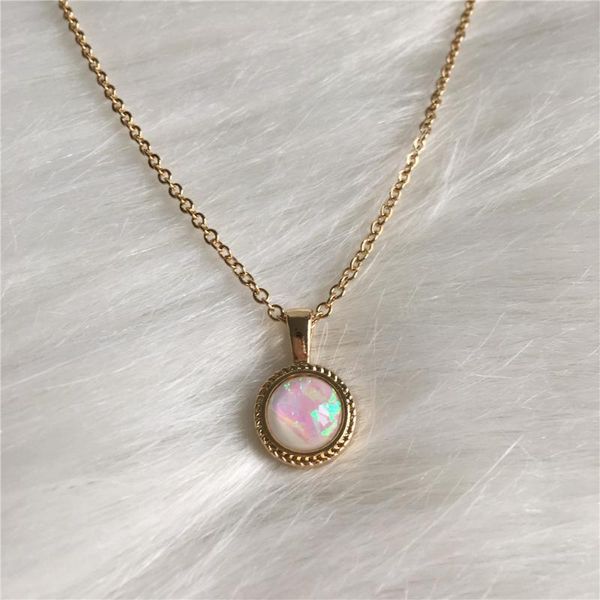 pendant necklaces trendy necklace gold color plating small pink stone for women girl, Silver
pendant necklaces trendy necklace gold color plating small pink stone for women girl, Silver