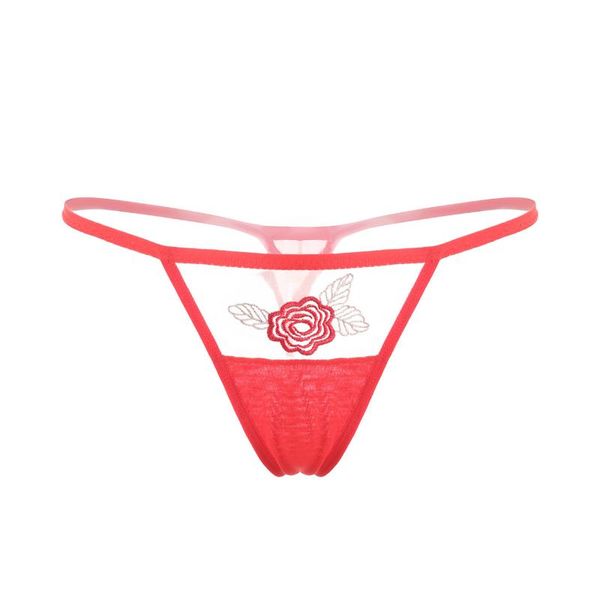 women's panties lingerie embroidered flower thong temptation transparent ladies, Black;pink
women's panties lingerie embroidered flower thong temptation transparent ladies, Black;pink