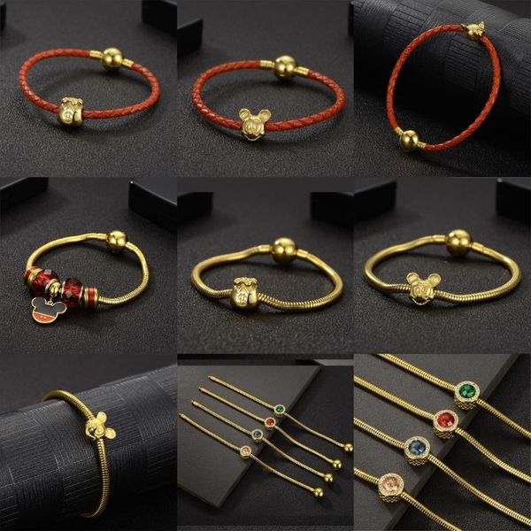 charm bracelets 5pcs/lot stainless steel gold color women bracelet big crystal bag animal snake bone chain bangle beads leather, Golden;silver
charm bracelets 5pcs/lot stainless steel gold color women bracelet big crystal bag animal snake bone chain bangle beads leather, Golden;silver