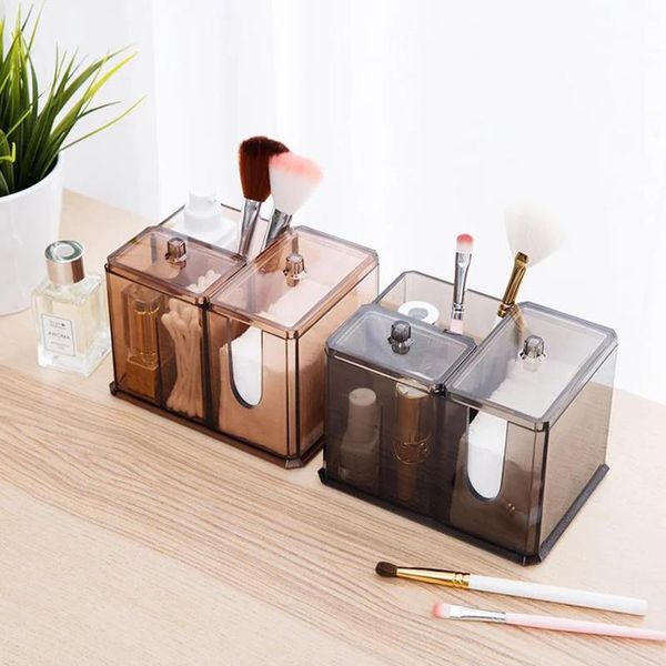 storage case transparent makeup organizer box cotton swab portable clear container cosmeitc brush pad nail polish shelf boxes & bins
storage case transparent makeup organizer box cotton swab portable clear container cosmeitc brush pad nail polish shelf boxes & bins