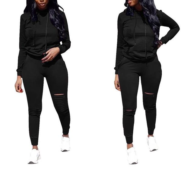 fashion sweatshirt women two piece set pure color hoodies tracksuit long pants sports suits for dresy damskie women's tracksuits, Gray
fashion sweatshirt women two piece set pure color hoodies tracksuit long pants sports suits for dresy damskie women's tracksuits, Gray