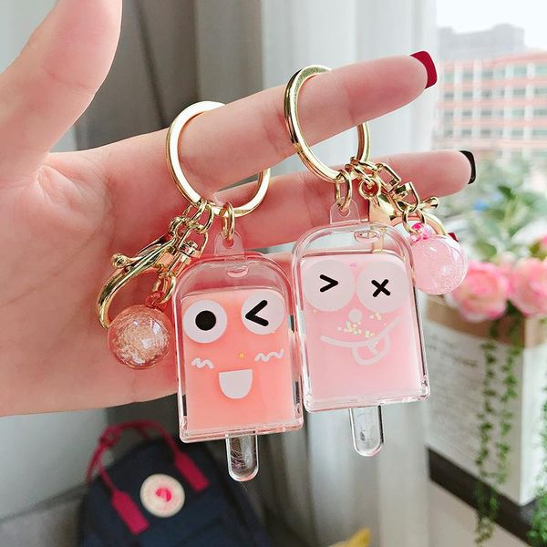 keychains cute popsicle cream sequins keychain quicksand liquid acrylic keyring key chain car backpack charm women girl gift fob, Silver
keychains cute popsicle cream sequins keychain quicksand liquid acrylic keyring key chain car backpack charm women girl gift fob, Silver