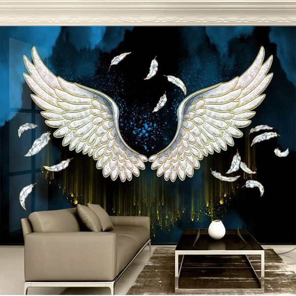 wallpapers custom wall cloth european feather with white wings po murals waterproof wallpaper living room tv home decor 3d fresco
wallpapers custom wall cloth european feather with white wings po murals waterproof wallpaper living room tv home decor 3d fresco