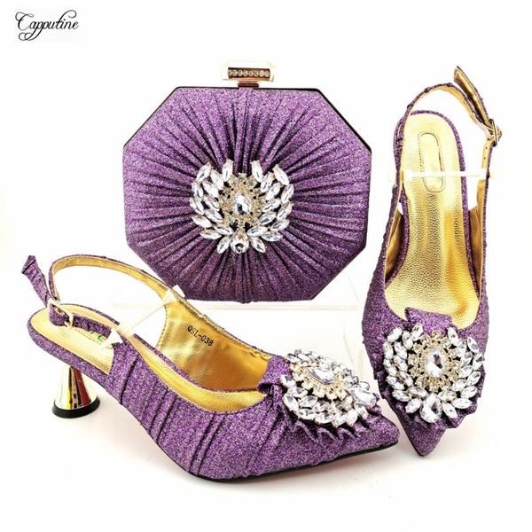 dress shoes purple women and bag set to match african ladies pumps with clutch handbag sandals purse femmes chaussures qsl038 7.3cm, Black
dress shoes purple women and bag set to match african ladies pumps with clutch handbag sandals purse femmes chaussures qsl038 7.3cm, Black