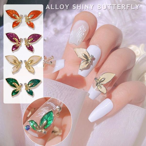 nail art decorations 1pcs charm alloy 3d butterfly luxury shiny crystal manicure design diy accessories tool, Silver;gold
nail art decorations 1pcs charm alloy 3d butterfly luxury shiny crystal manicure design diy accessories tool, Silver;gold