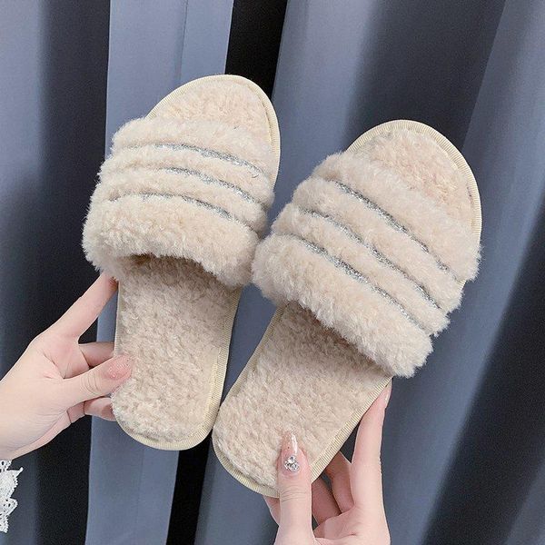 slippers fur slides home furry indoor one-line rhinestone short fluff 2021 flock rubber summer solid large size 43, Black
slippers fur slides home furry indoor one-line rhinestone short fluff 2021 flock rubber summer solid large size 43, Black