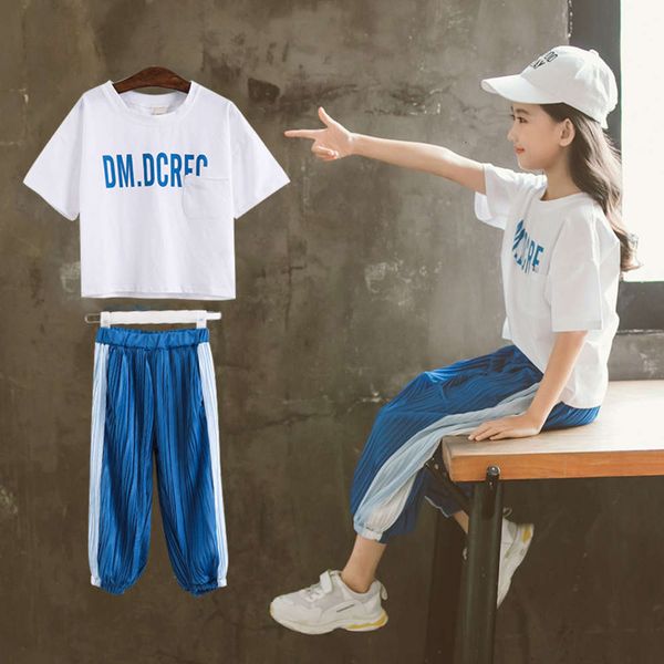 children's leader's summer girls' mosquito pants wrinkle suit children's leisure korean version, White
children's leader's summer girls' mosquito pants wrinkle suit children's leisure korean version, White