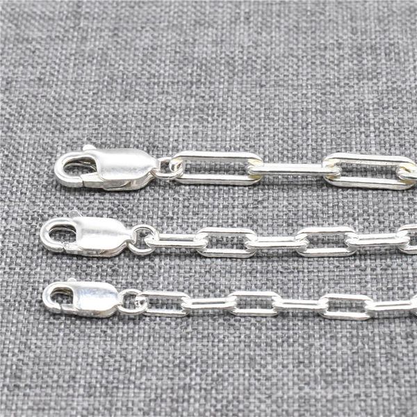 chains 925 sterling silver paperclip chain necklace 2.5mm 3mm 3.5mm 18 20 22 24 26 28 30 32 34 36 inches
chains 925 sterling silver paperclip chain necklace 2.5mm 3mm 3.5mm 18 20 22 24 26 28 30 32 34 36 inches
