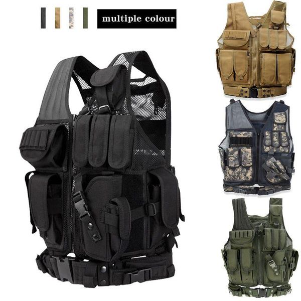 hunting jackets tactical vest military combat armor plate carrier men army adjustable outdoor cs paintball assault clothes, Camo;black
hunting jackets tactical vest military combat armor plate carrier men army adjustable outdoor cs paintball assault clothes, Camo;black