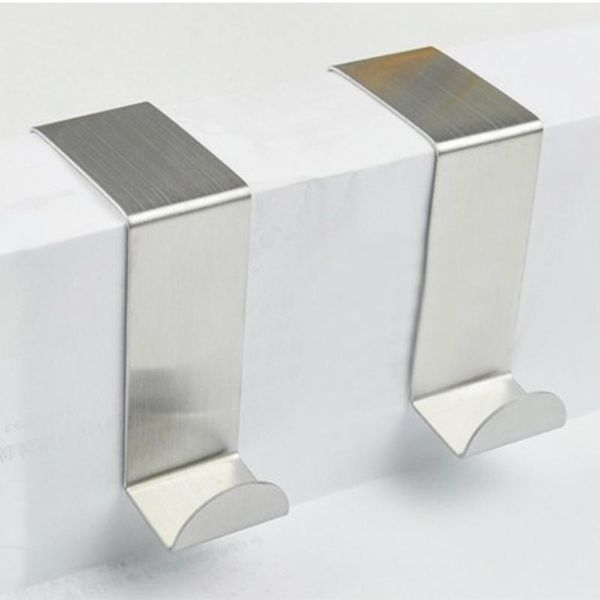 hooks & rails stainless steel door back type storage rack hook clothes home accessories
hooks & rails stainless steel door back type storage rack hook clothes home accessories