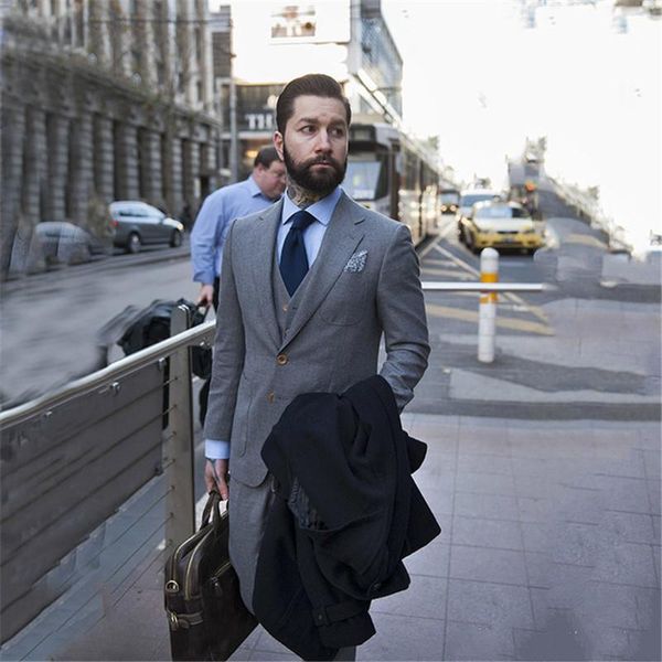 latest coat pant designs grey men suits for business wedding street smart casual slim fit terno tailor made costume 3 piece men's & bla, White;black
latest coat pant designs grey men suits for business wedding street smart casual slim fit terno tailor made costume 3 piece men's & bla, White;black